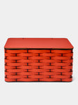 RUDI - Nassa No. 18 Leather Shoe Trunk - Orange - ABASK - 