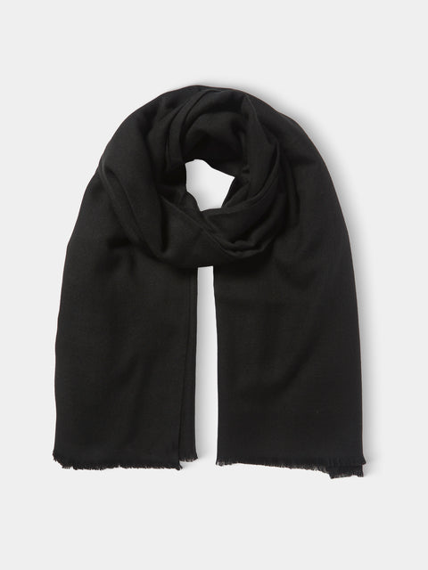 Denis Colomb - Kasumi Nomad Cashmere Scarf | One Size - Black - ABASK
