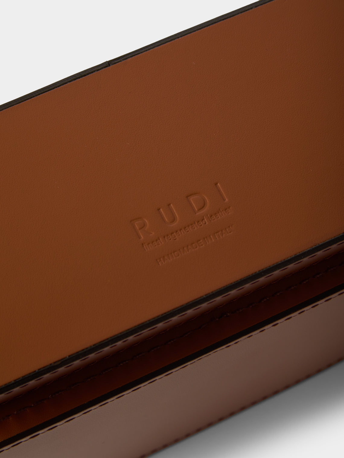 RUDI - Zenit Leather Envelope Holder - Brown - ABASK