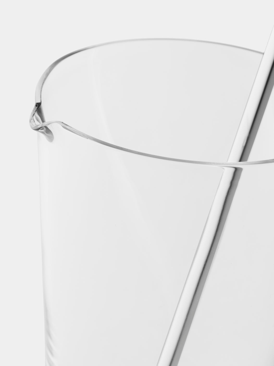 Pampaloni - Silver-Plated Cocktail Mixing Glass and Spoon - Silver - ABASK