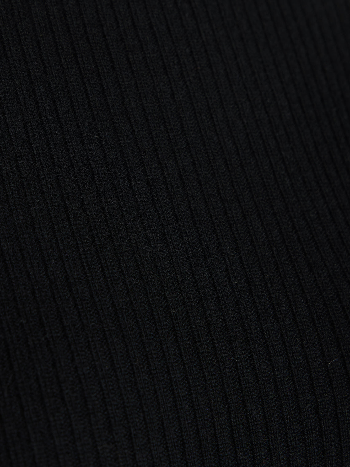 Arch4 - Celeste Baby Goat Cashmere Long-Sleeved Top | Size: S - Black - ABASK