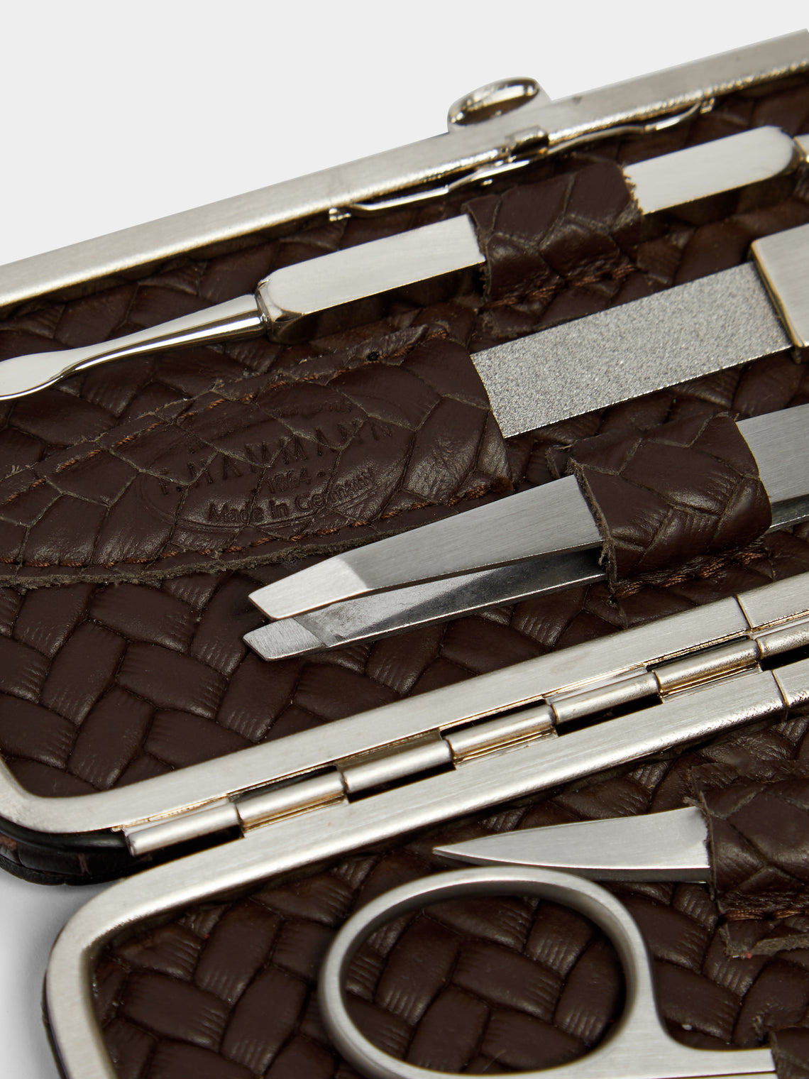 Leather Small Manicure Set