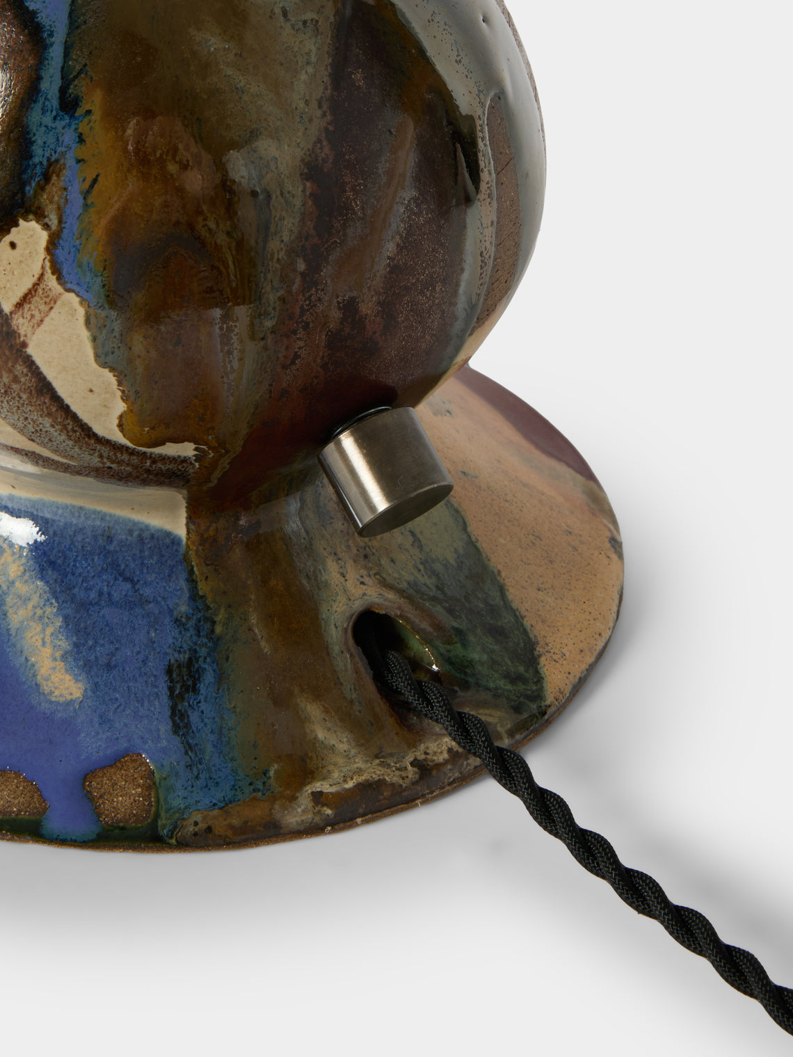 Episode - Purl Hand-Glazed Ceramic Table Lamp - Multiple - ABASK