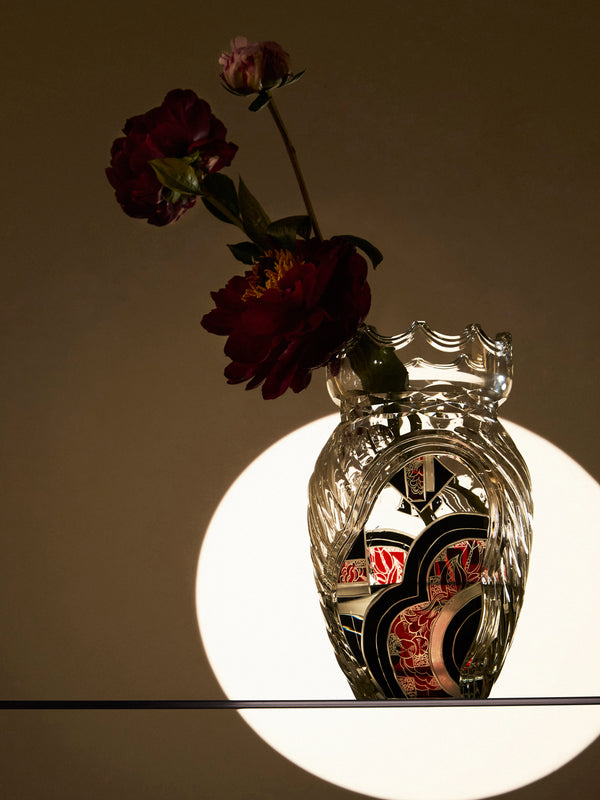 Antique and Vintage - 1930s Karl Palda Cut Crystal Vase -  - ABASK