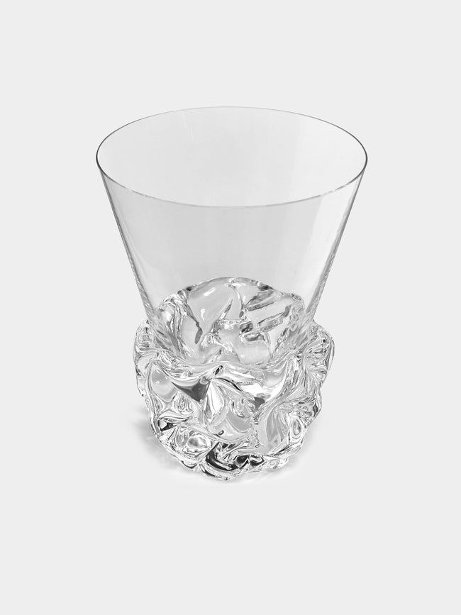 NasonMoretti - Archive Revival 1965 Hand-Blown Murano Glass Highballs (Set of 2) - Clear - ABASK- 