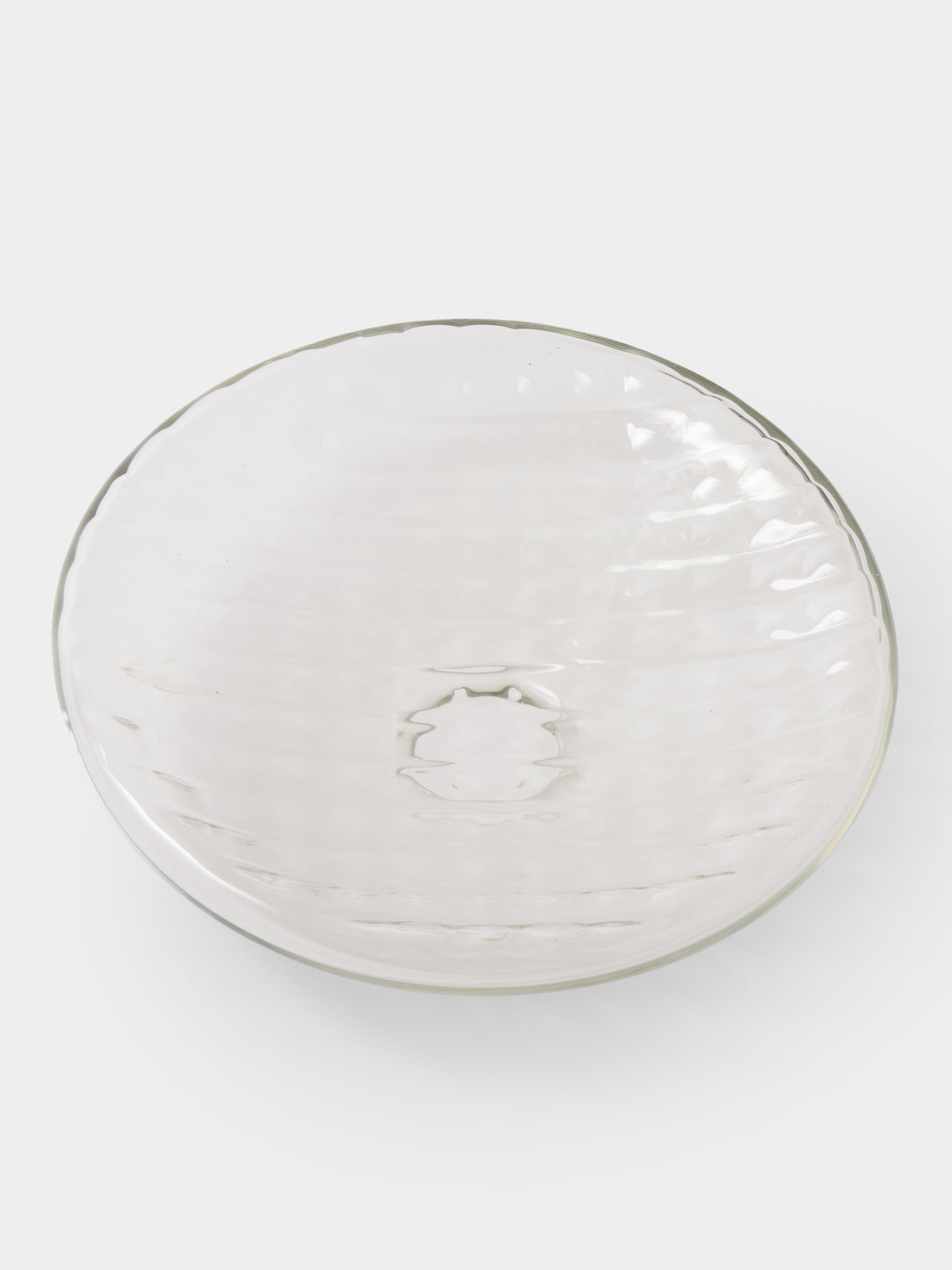 Antique and Vintage - 1970s Alfredo Barbini Glass Bowl - Clear - ABASK