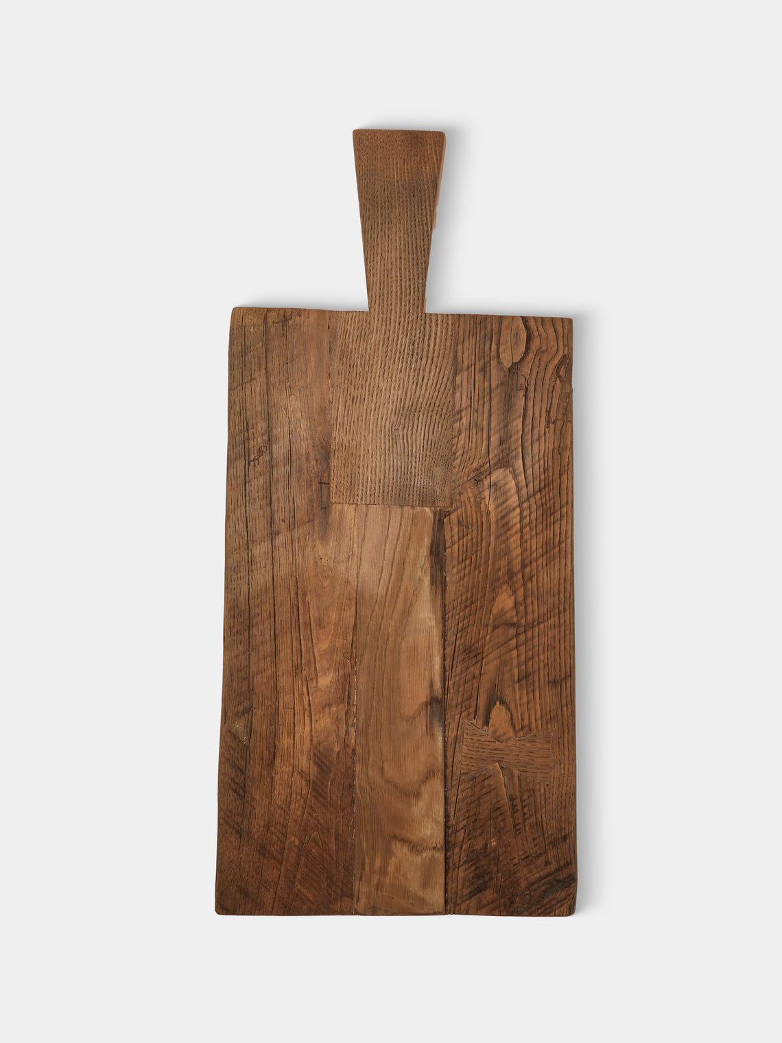 Art Brugi - Hand-Carved Antique Oak and Chestnut Serving Board - Brown - ABASK