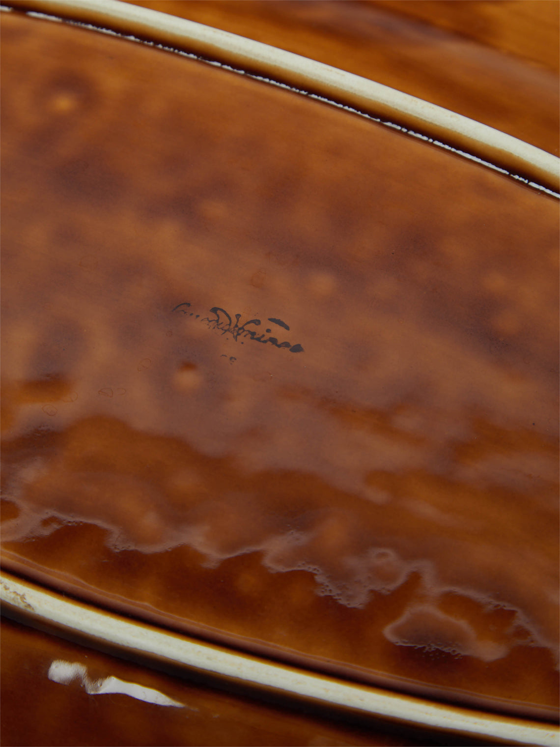 Antique and Vintage - 1950s Sarreguemines Fish Ceramic Platter -  - ABASK