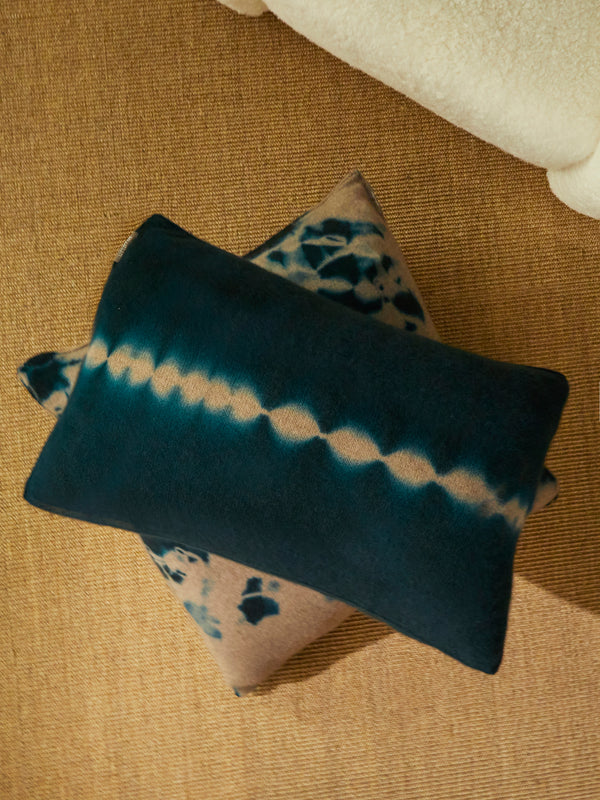 Suzusan - Shibori Cashmere Cushion -  - ABASK