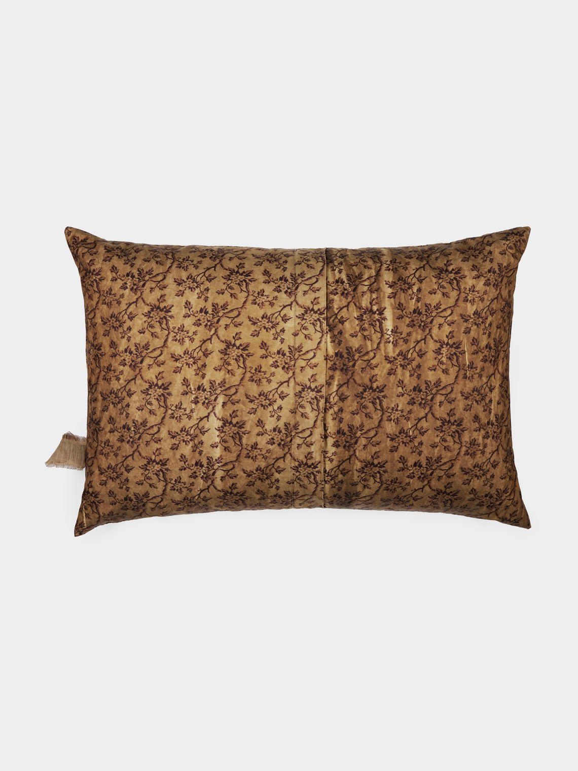 The House of Lyria - Belinda Cotton-Blend Cushion (23.5in/60cm) - Brown - ABASK