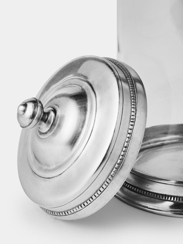 Cosi Tabellini - Toscano Pewter Storage Jar (67.5oz/2L) - Silver - ABASK