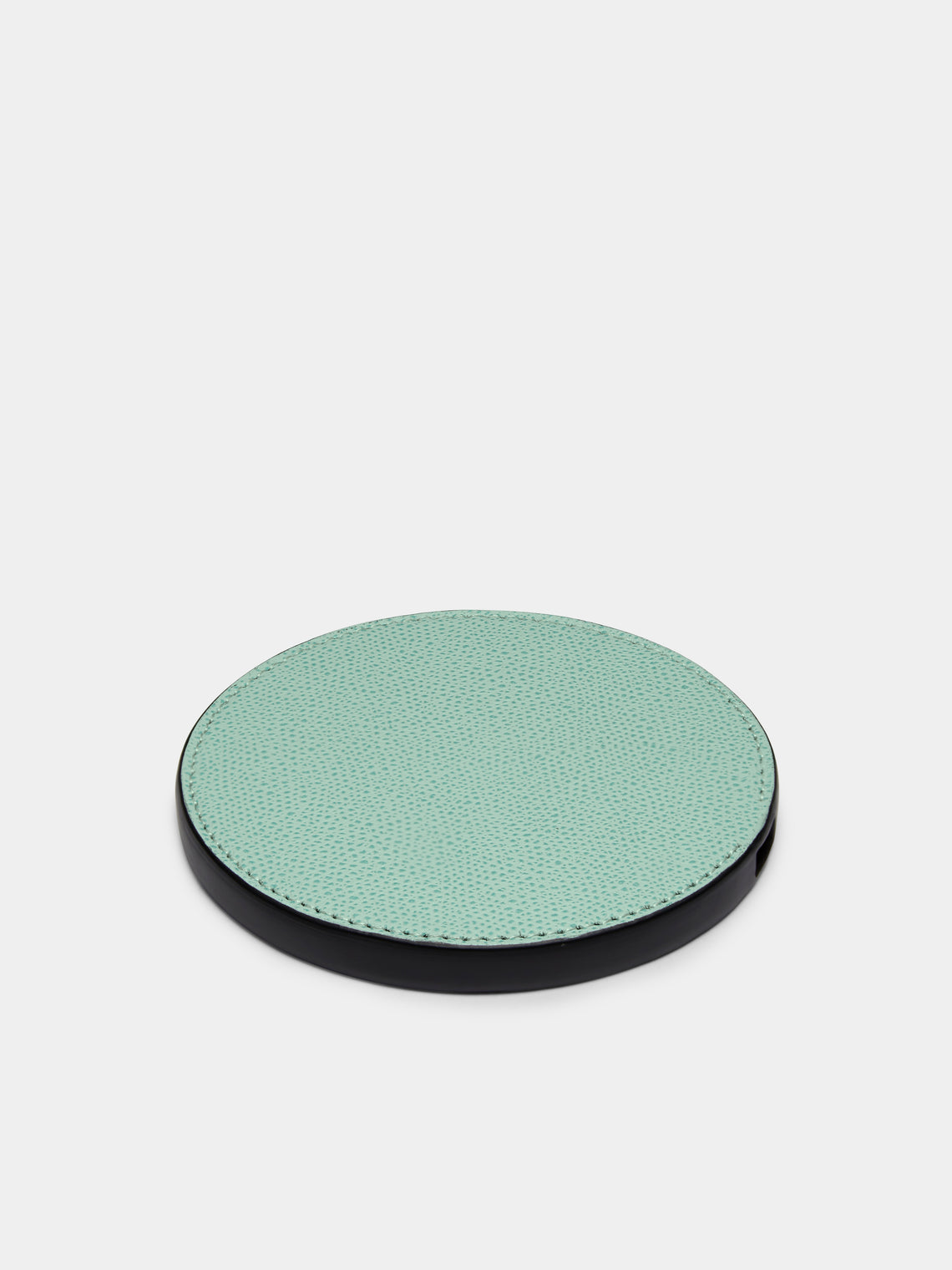Giobagnara - Nick Leather Fast Wireless Charger - Light green - ABASK - 