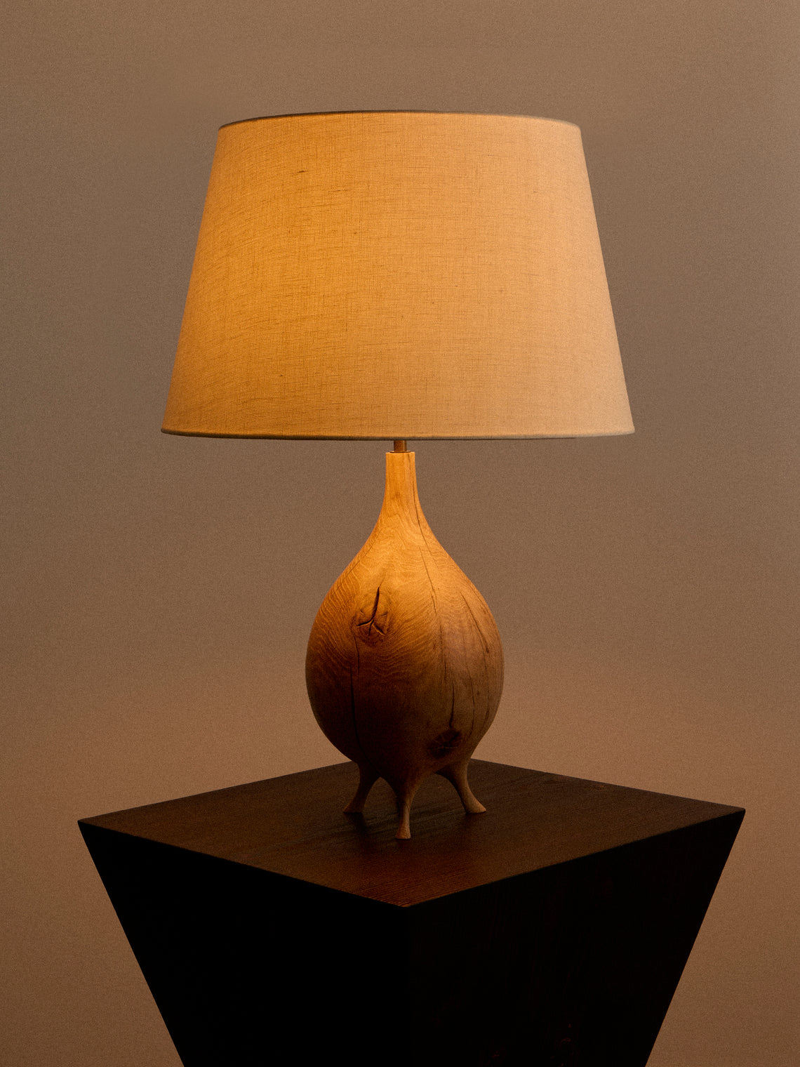 Jamie Gaunt Designs - No. 6 Natural Oak Table Lamp - Natural - ABASK