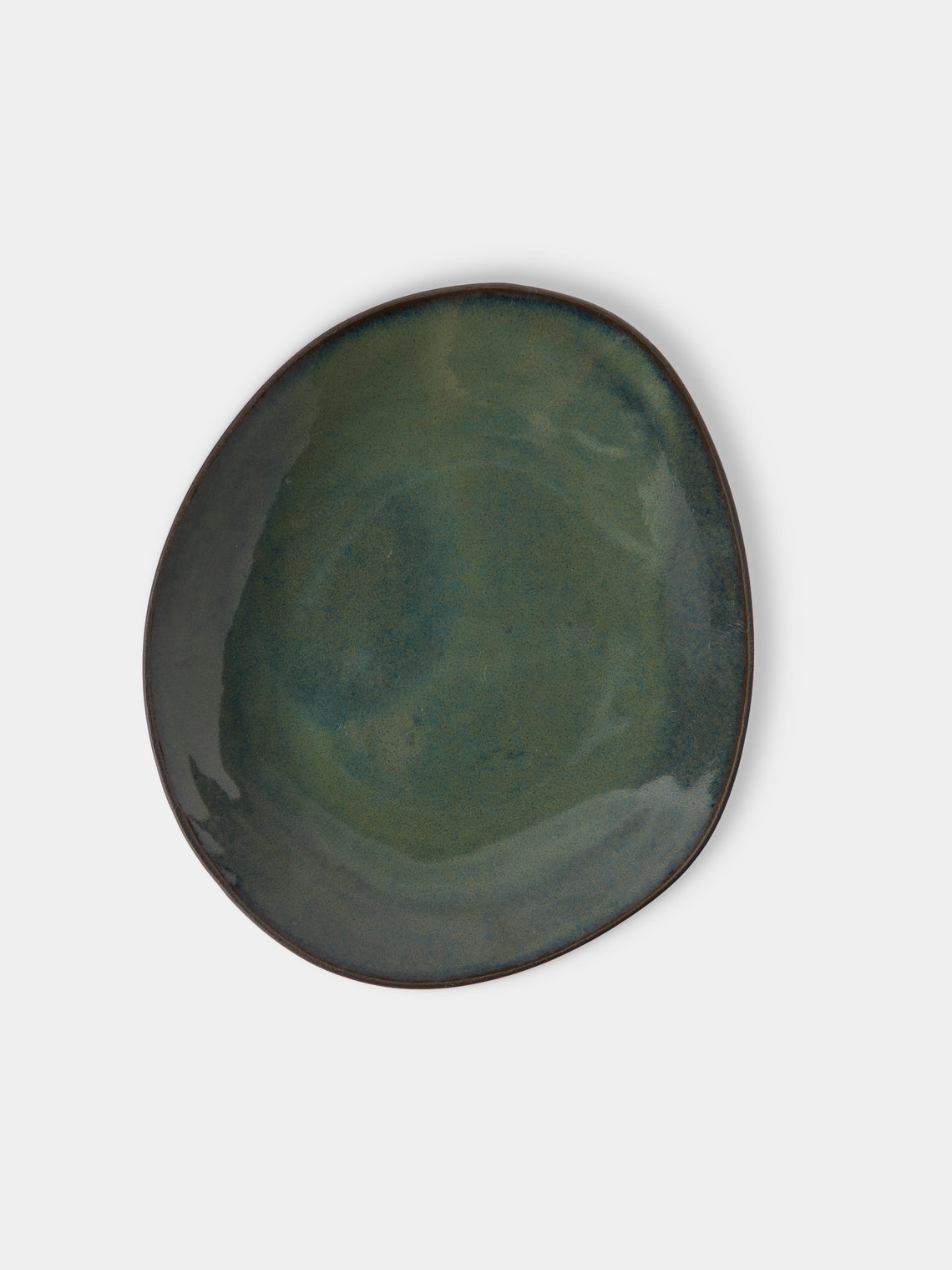 Hana Karim Studio - Hand-Built Stoneware Dessert / Salad Plates — 8in/20cm (Set of 4) - Multiple - ABASK