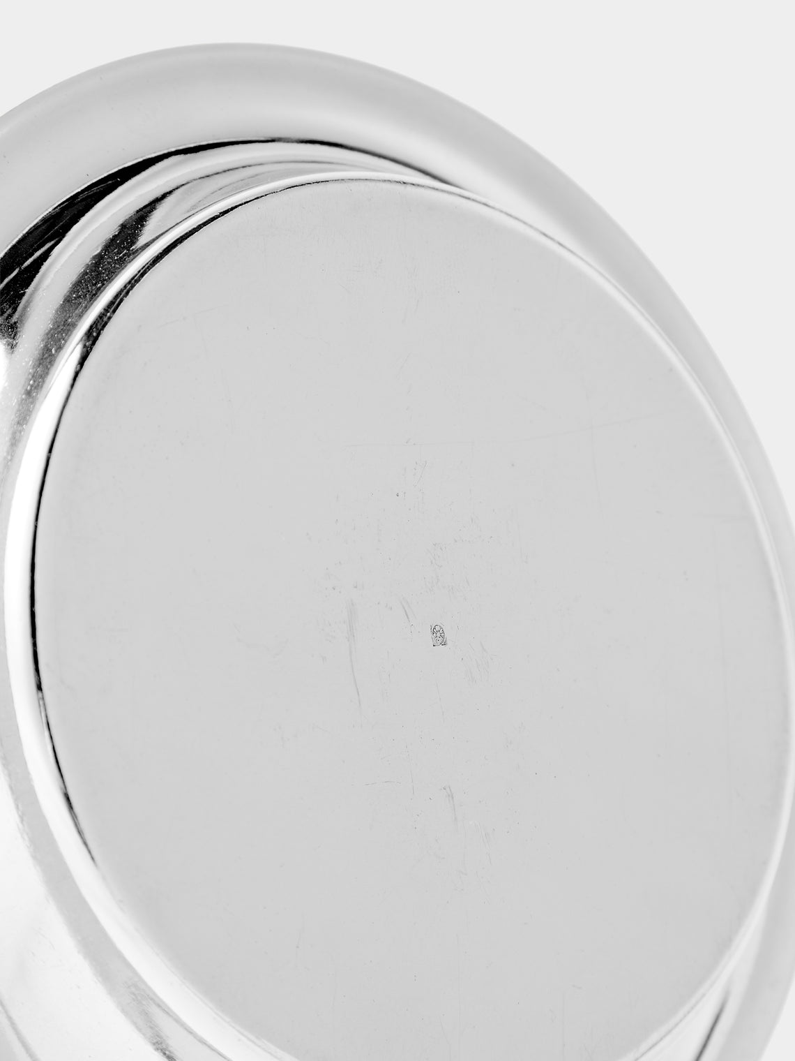 Antique and Vintage - 1955 Ercuis Silver-Plated Bottle Coaster - Silver - ABASK