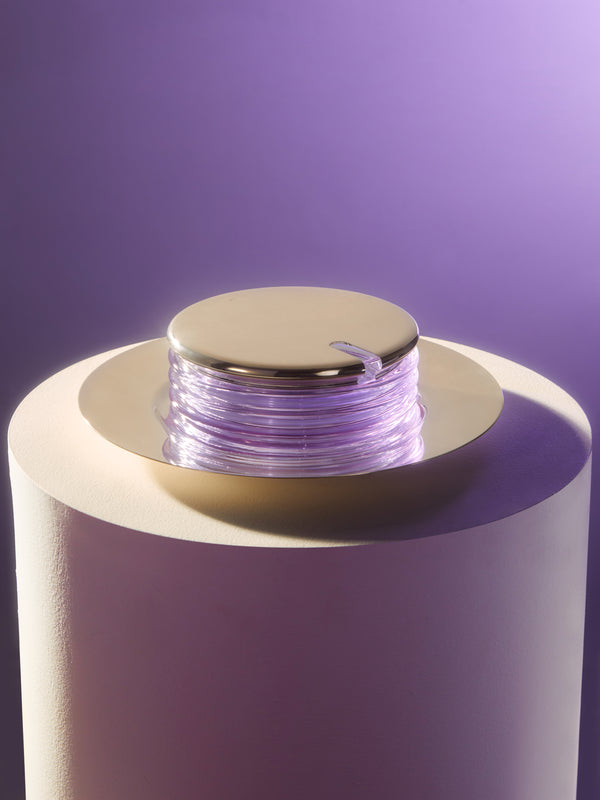 Antique and Vintage - 1960s Alexandrite Silver-Plated Glass Cheese Dish -  - ABASK