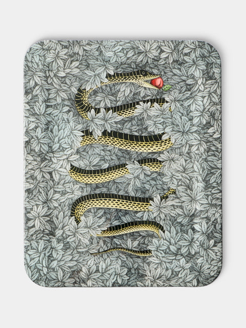 Fornasetti - Peccato Originale Wood Tray (23.5in/60cm) - Multiple - ABASK - 