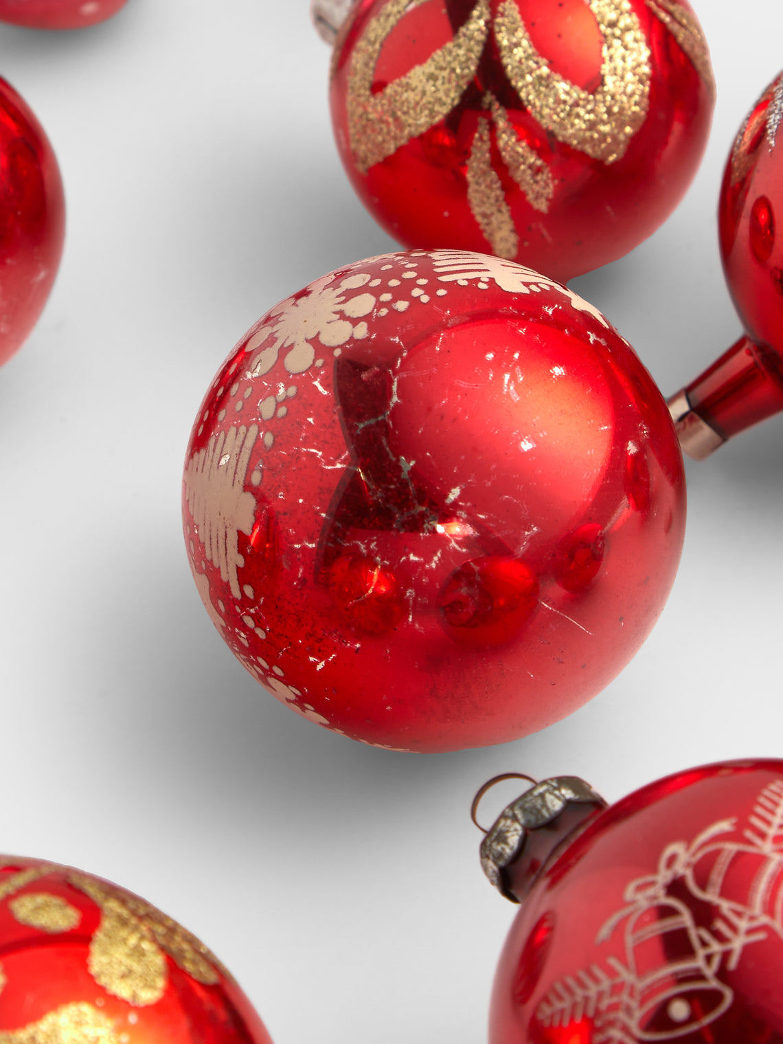 Antique and Vintage - Early 20th-Century Glass Baubles (Set of 12) -  - ABASK