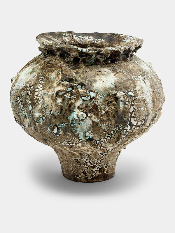 SWAY Ceramics - Poppy I Stoneware Vase - Brown - ABASK - 