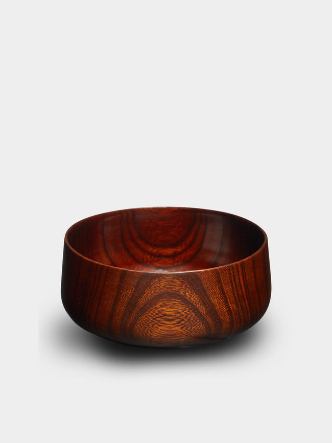 Suk Keun Kang - Small Footed Ottchil Lacquered Wood Bowl -  - ABASK - 
