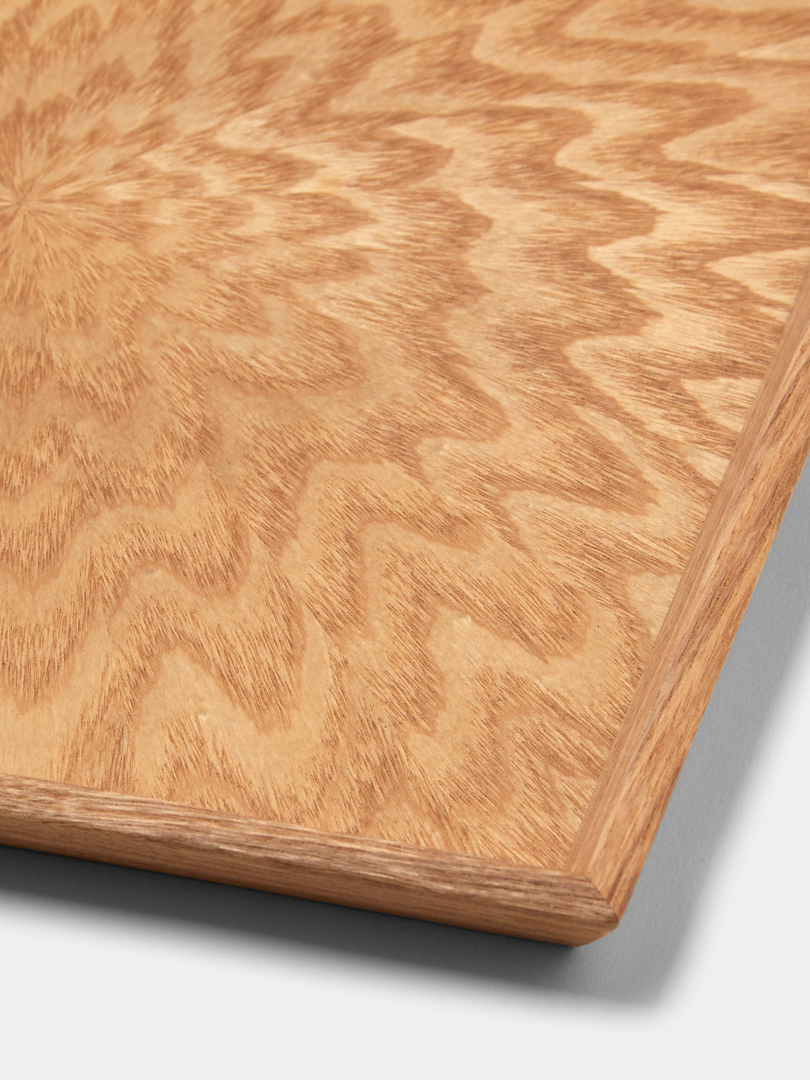 Mori Kougei - Poke Ash Wood Square Tray (10.5in/26.5cm) - Brown - ABASK