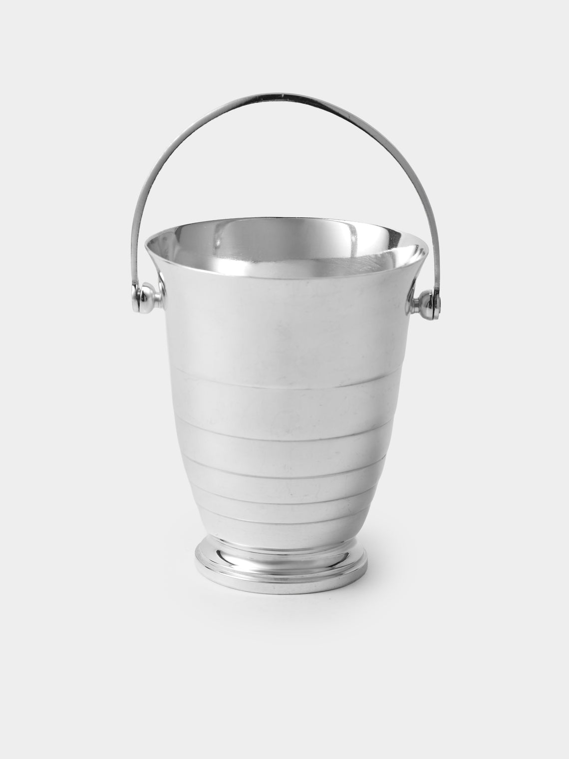 Antique and Vintage - 1960s Silver-Plated Ice Bucket - Silver - ABASK - 