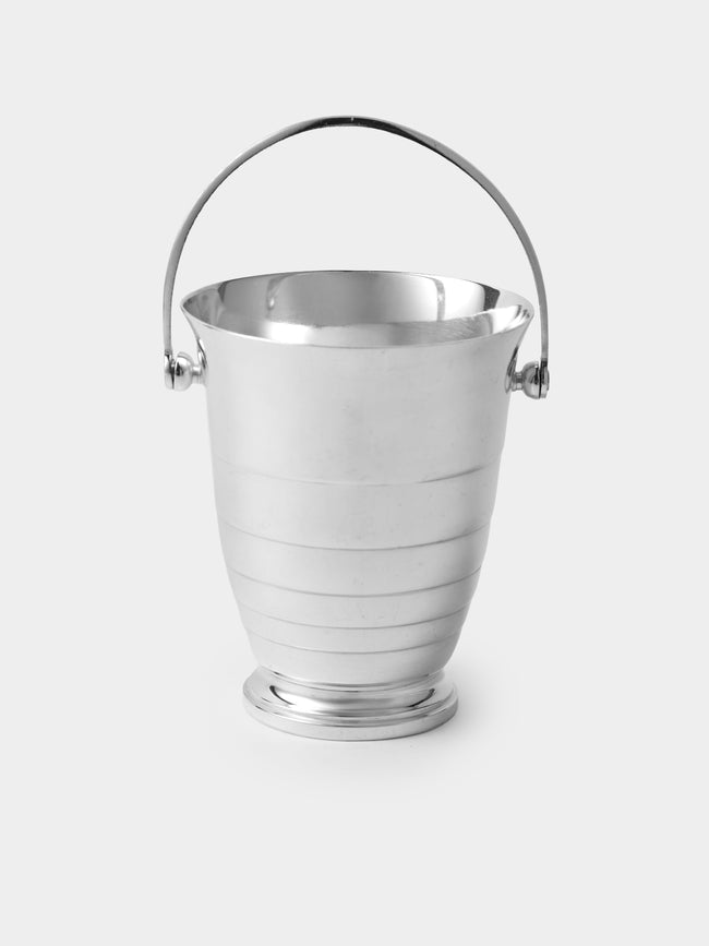 Antique and Vintage - 1960s Silver-Plated Ice Bucket - Silver - ABASK - 