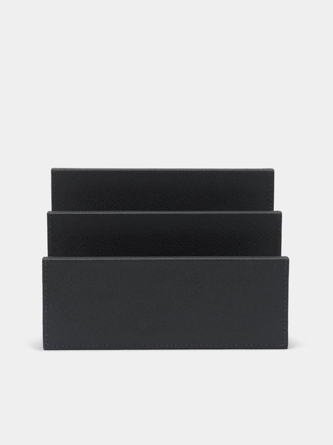 Giobagnara - Arthur Leather Letter Holder - Gray - ABASK - 