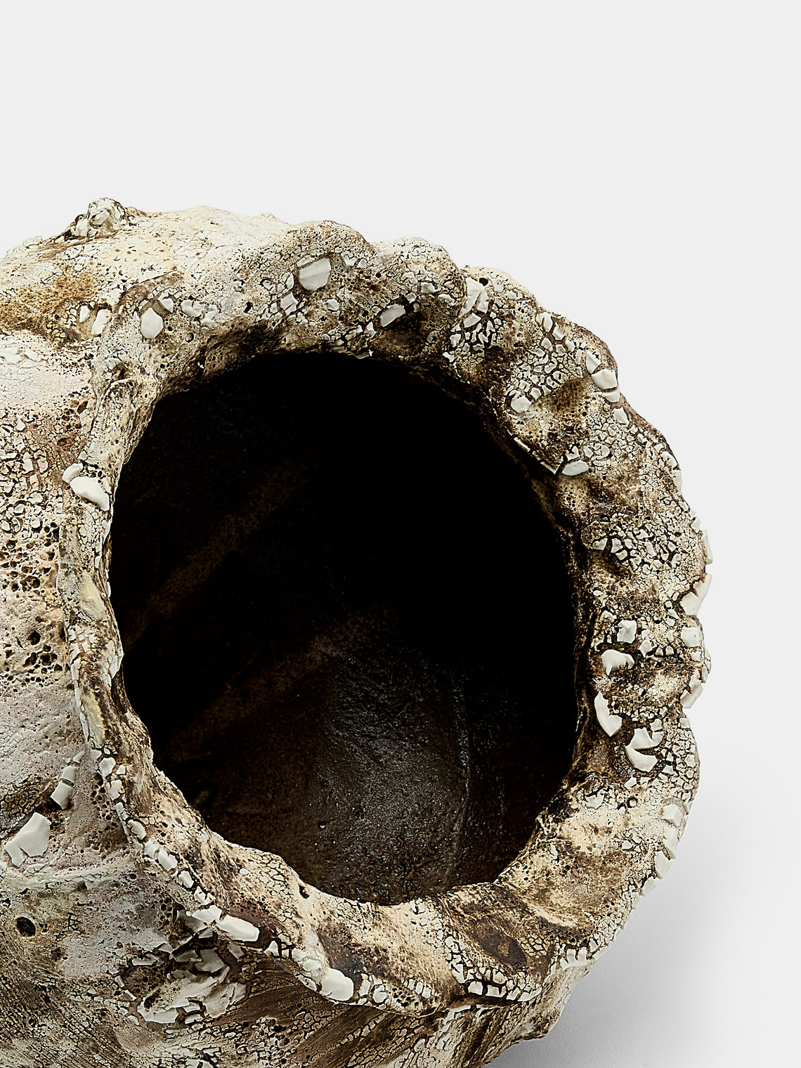 SWAY Ceramics - Poppy II Stoneware Vase - Brown - ABASK