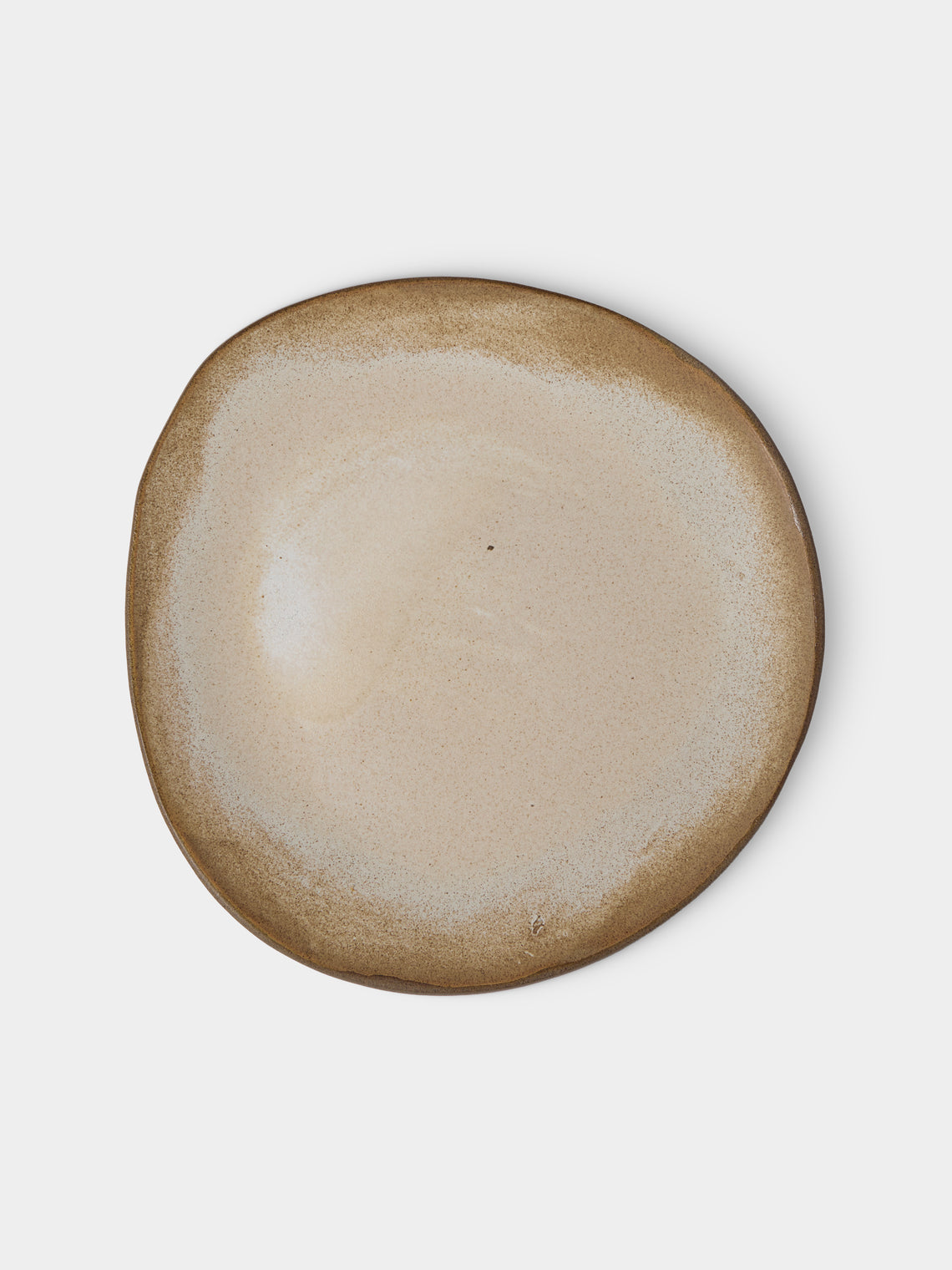 Hana Karim Studio - Hand-Built Ceramic Dinner Plates – 9in/23cm (Set of 4) - Cream - ABASK