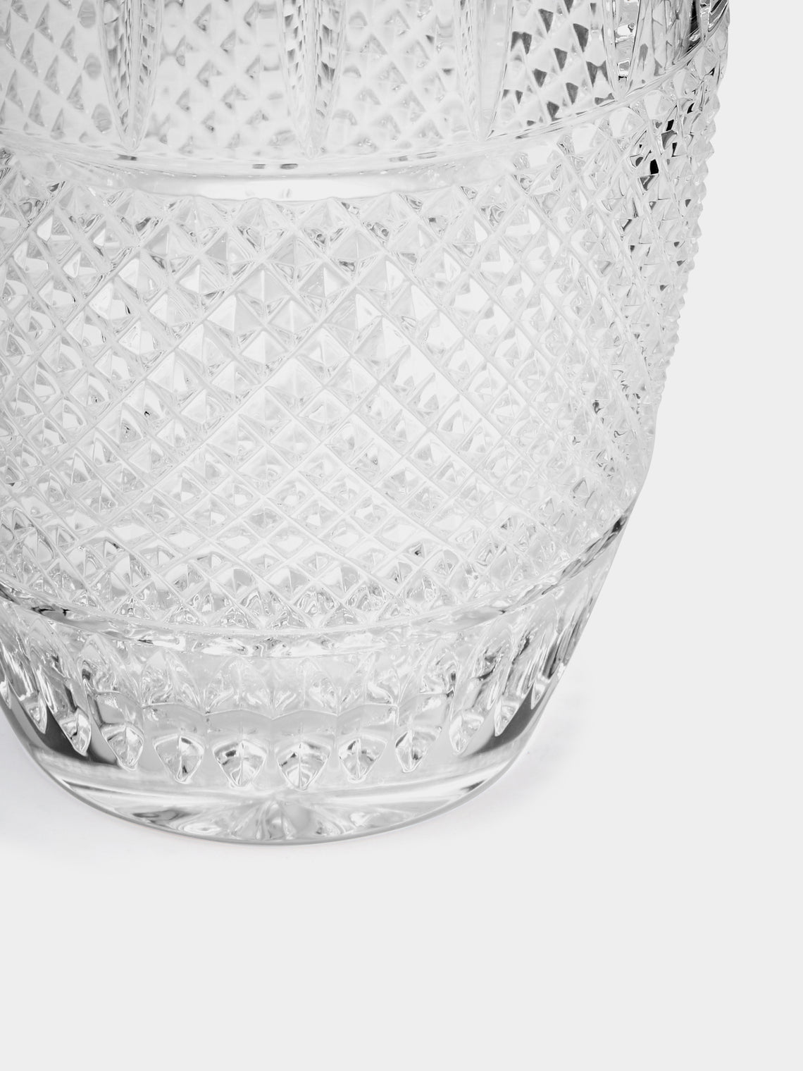 Waterford - Irish Cut Crystal Lace Vase - Clear - ABASK