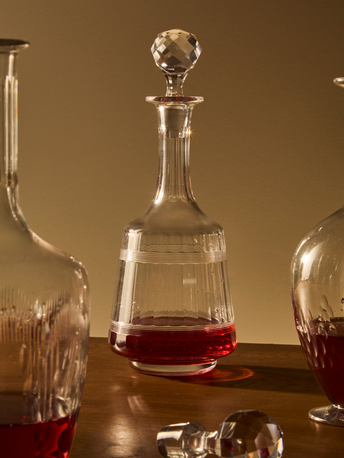 Antique and Vintage - Early-20th-Century Crystal Carafe - Clear - ABASK