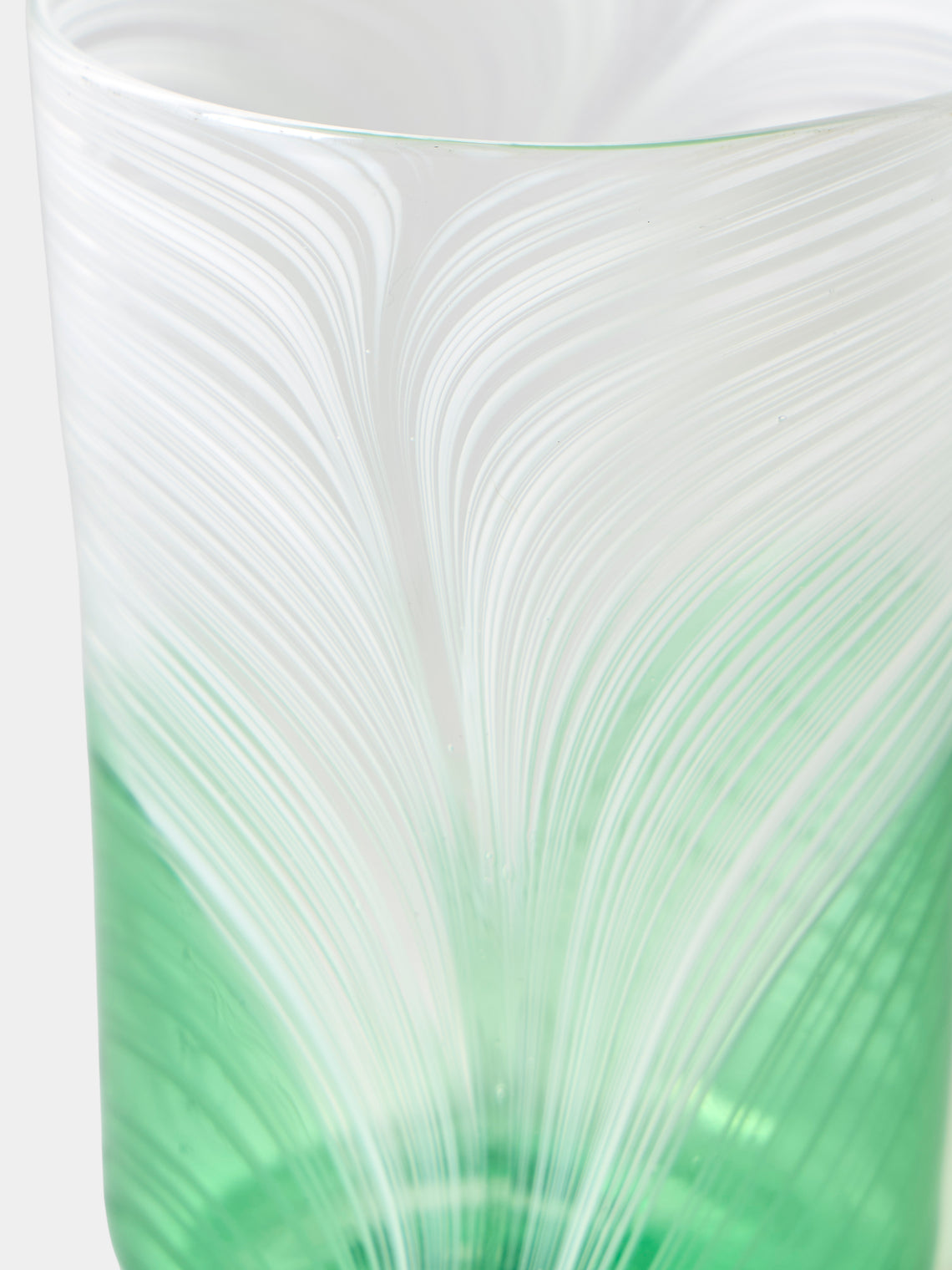 Droulers - Hand-Blown Murano Glass Tumbler - Green - ABASK