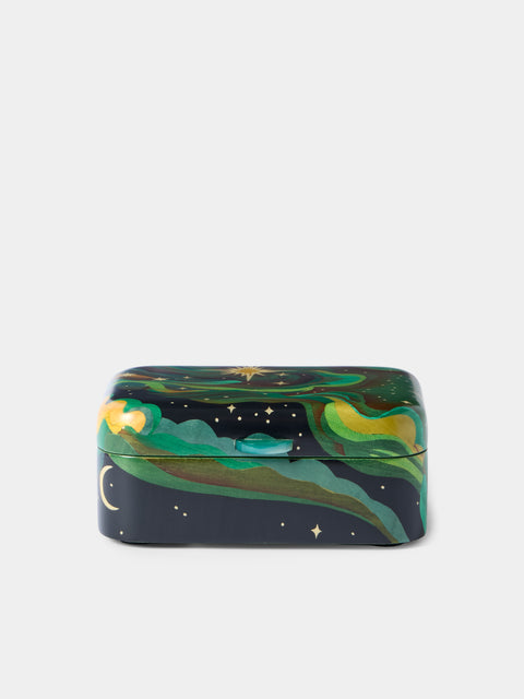 Silvia Furmanovich - Elphaba Sky Marquetry Wood Box - Multiple - ABASK - 