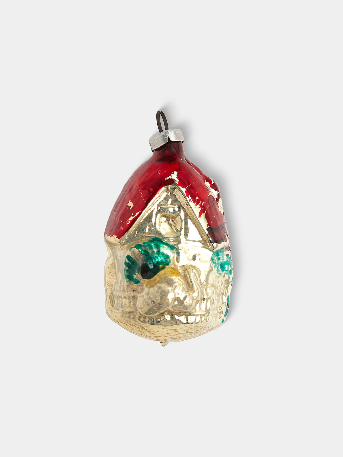 Antique and Vintage - Early-20th-Century Houses Glass Baubles (Set of 12) - Multiple - ABASK