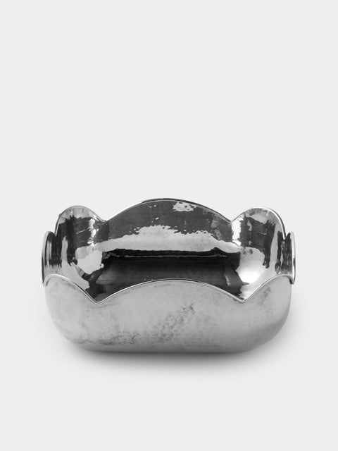 Antique and Vintage - 1960s Solid Silver Scalloped Bowl - Silver - ABASK - 