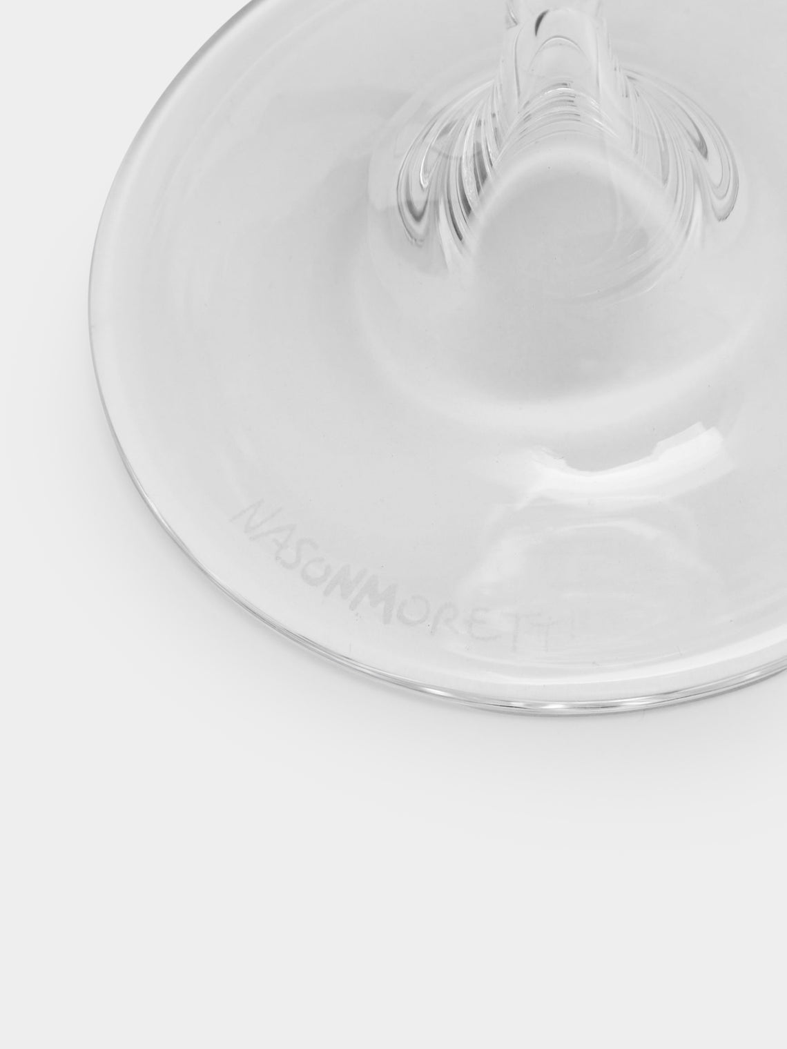 NasonMoretti - A/81 Hand-Blown Murano White Wine Glass -  - ABASK