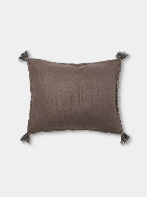 de Le Cuona - Cape Linen Pillow (19.5in/50cm) - Beige - ABASK - 