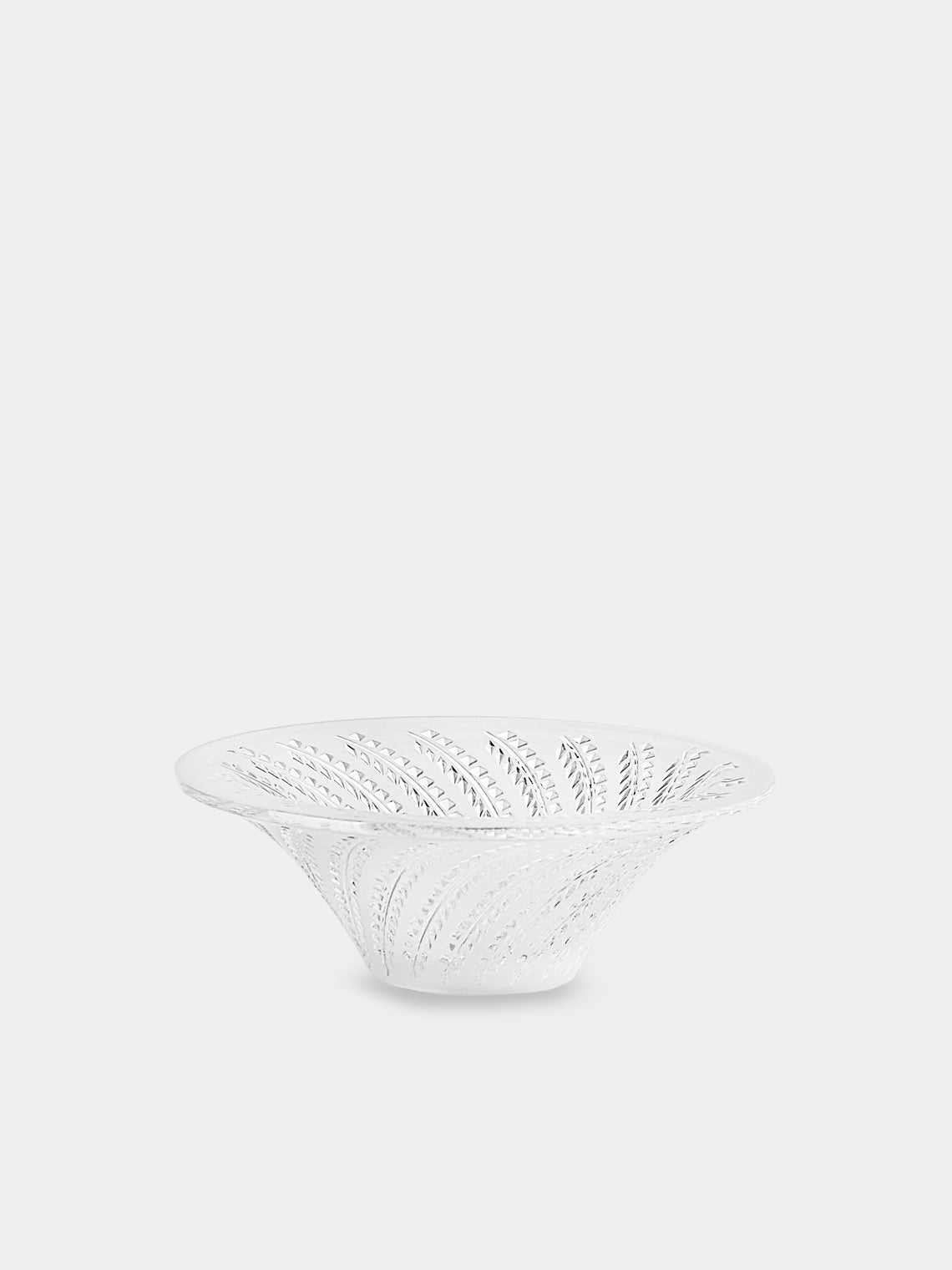 Lalique - Glycines Crystal Hollow Bowl - Clear - ABASK