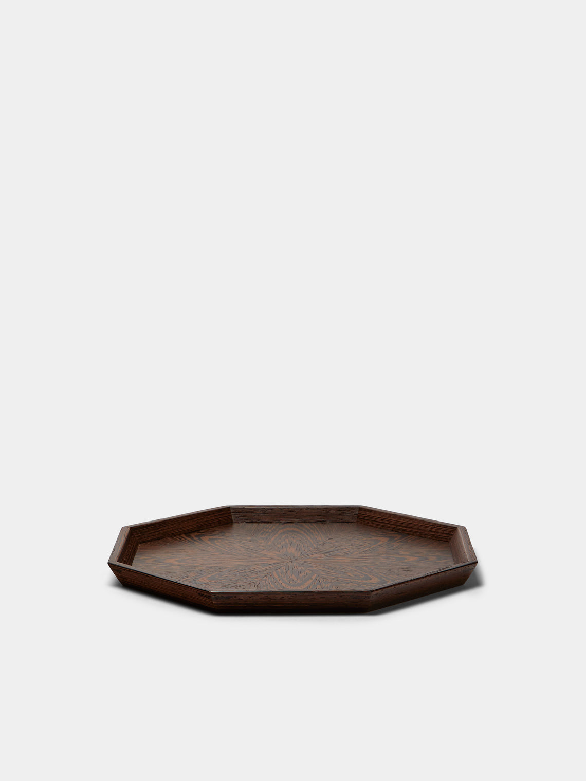 Mori Kougei - Poke Wenge Wood Square Tray (11in/27.5cm) - Brown - ABASK