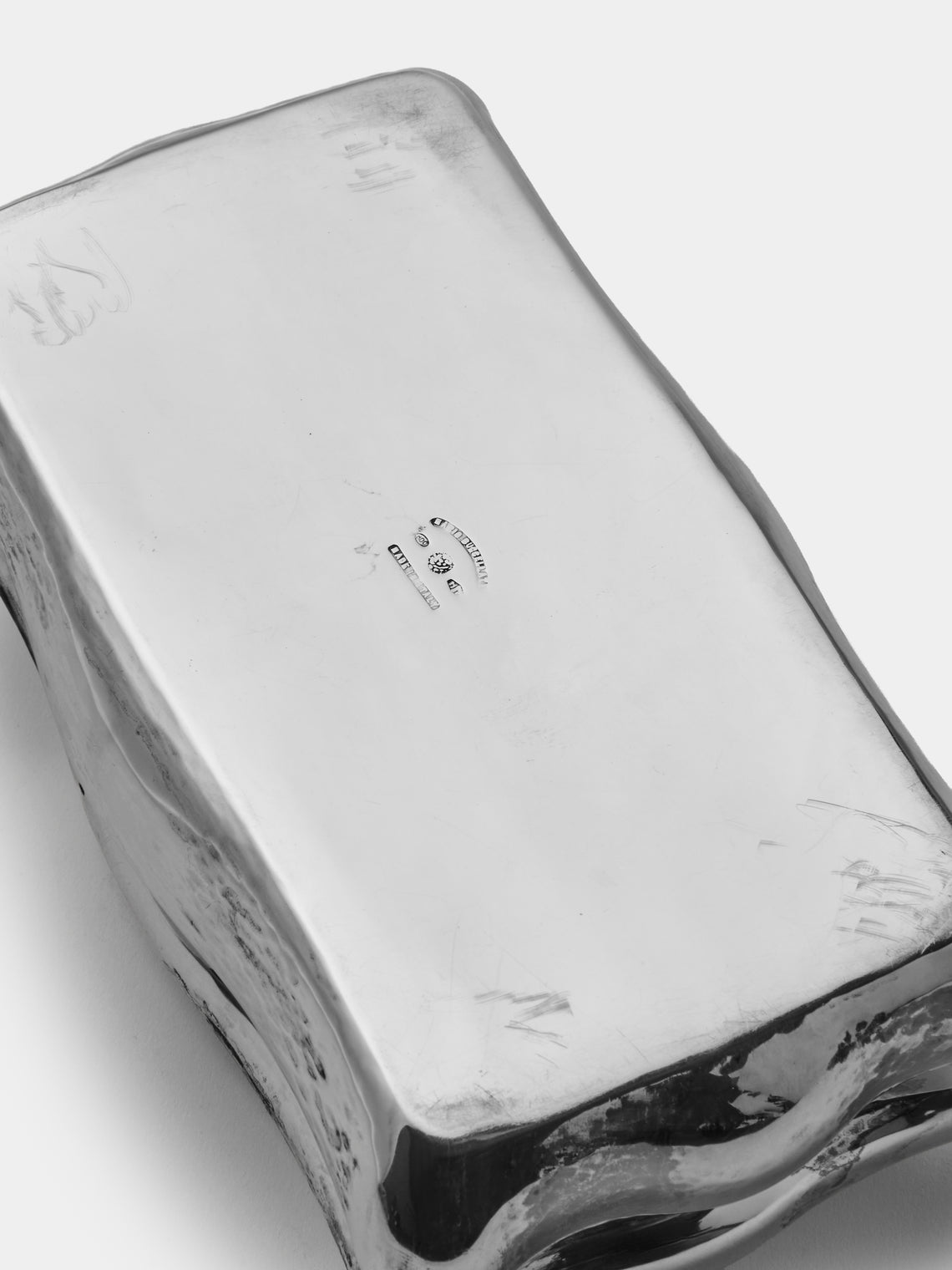 Antique and Vintage - 1930s Mario Buccellati Solid Box - Silver - ABASK