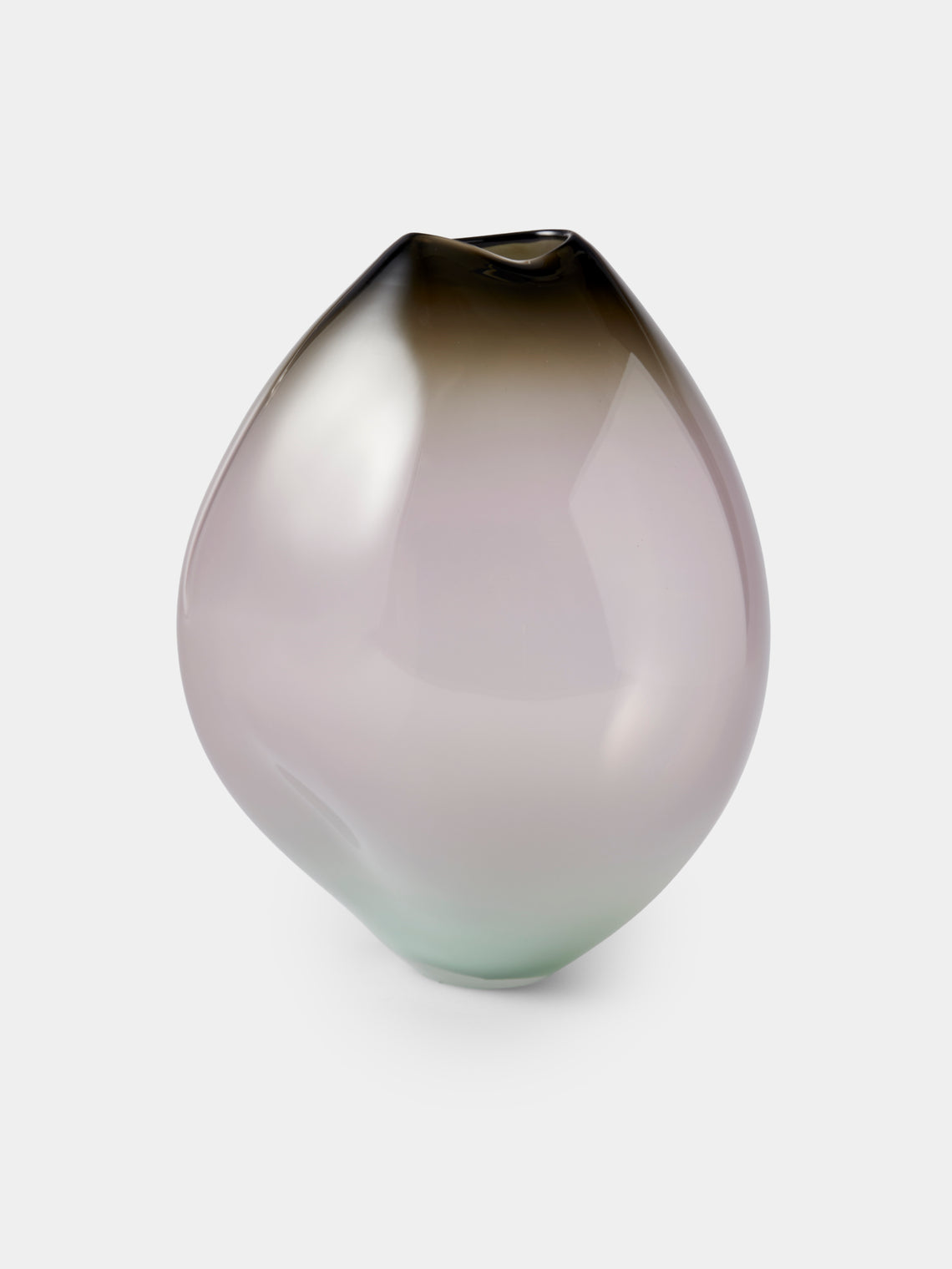 Michèle Oberdieck - Water Pond Hand-Blown Glass Vase (11.5in/29cm) - Multiple - ABASK - 