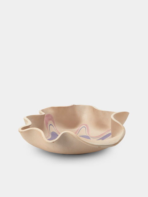 Antique and Vintage - 1960s Ceramic Wavy Dish - Multiple - ABASK - 