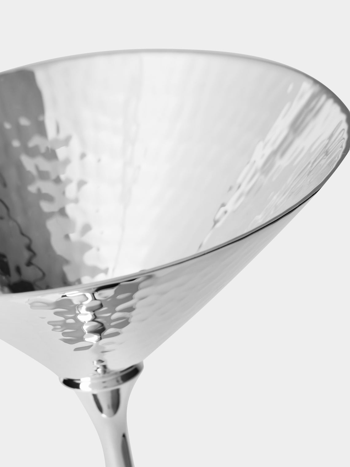 Robbe & Berking - Martelé Silver-Plated Cocktail Coupe - Silver - ABASK
