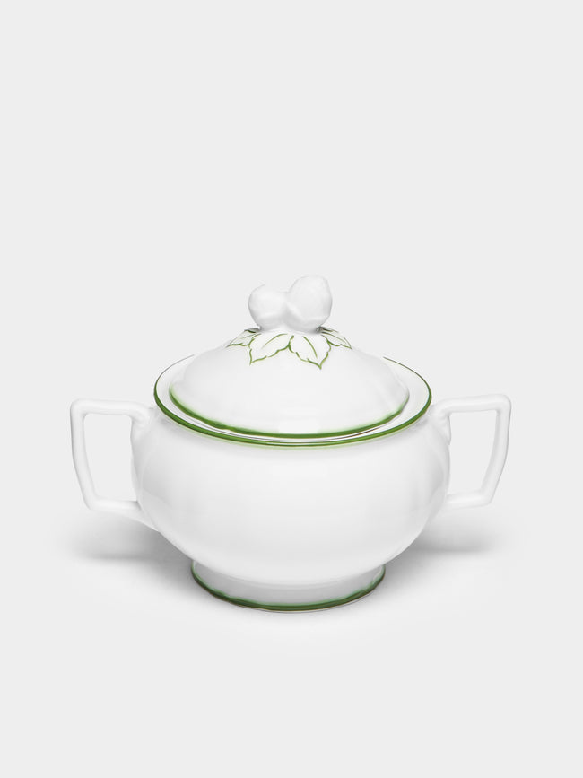 Raynaud - Touraine Hand-Painted Porcelain Sugar Bowl -  - ABASK - 