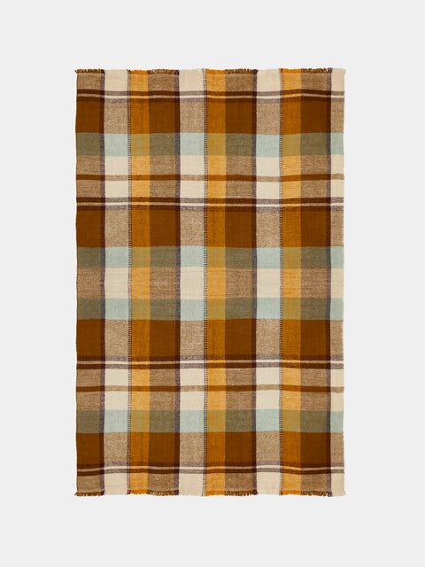 Me & K - Tartan Cashmere Throw (67in/1.7m) - Multiple - ABASK - 