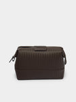 F. Hammann - Leather Large Wash Bag -  - ABASK - 
