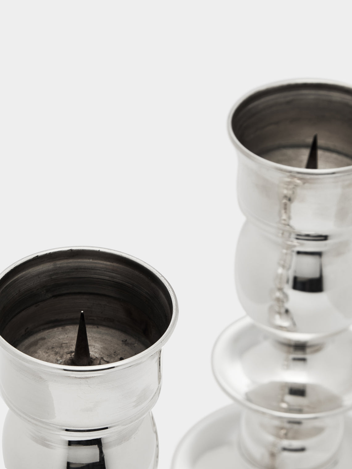 Antique and Vintage - 1930s Sterling Silver Candlesticks (Set of 2) -  - ABASK