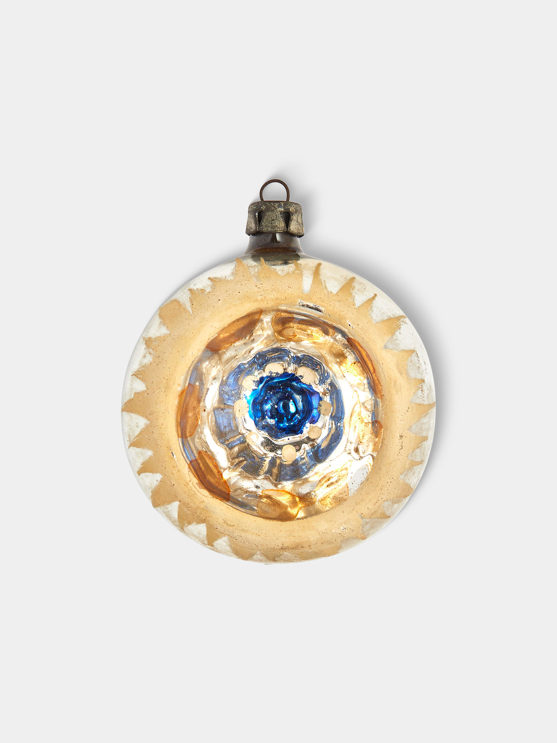 Antique and Vintage - Early-20th-Century Reflective Glass Baubles (Set of 5) - Multiple - ABASK