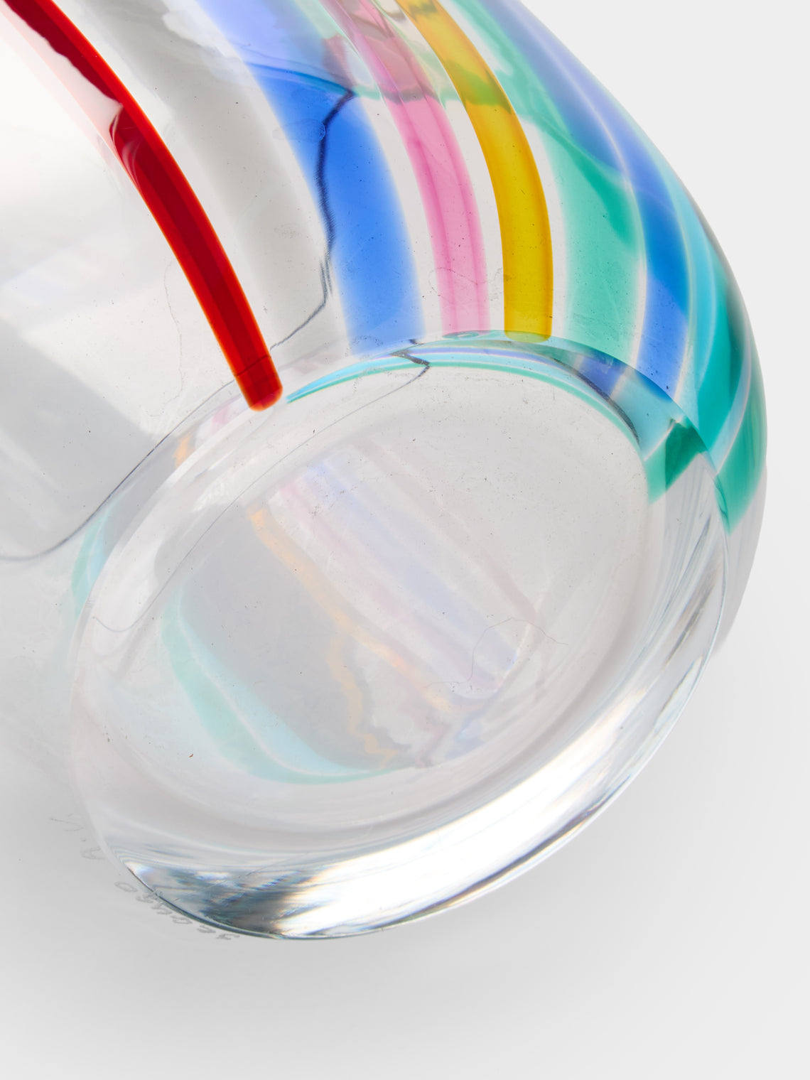 Antique and Vintage - 1970s Livio Seguso Murano Glass Vase (10in/26cm) - Multiple - ABASK